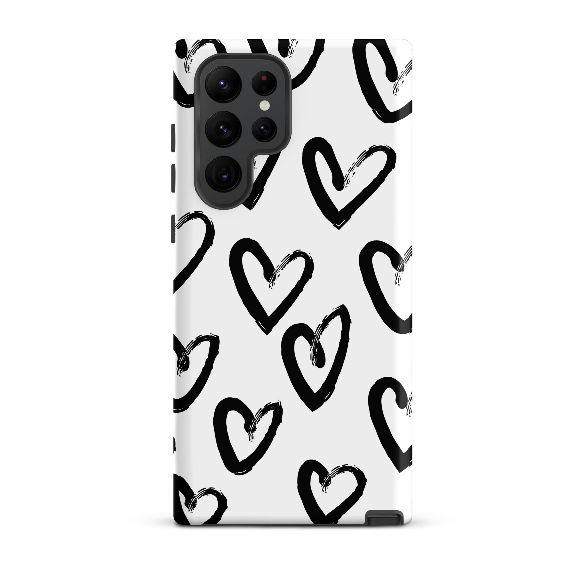 Black Ink Heart - Tough Galaxy Case - Image 12