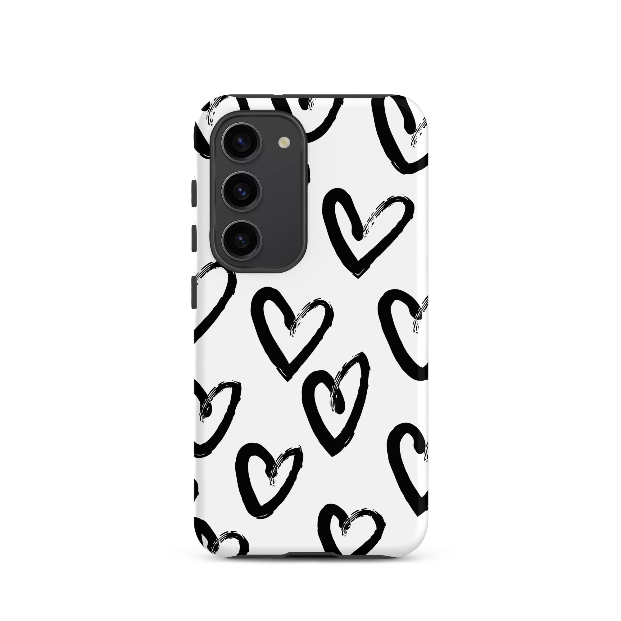 Black Ink Heart - Tough Galaxy Case - Image 13