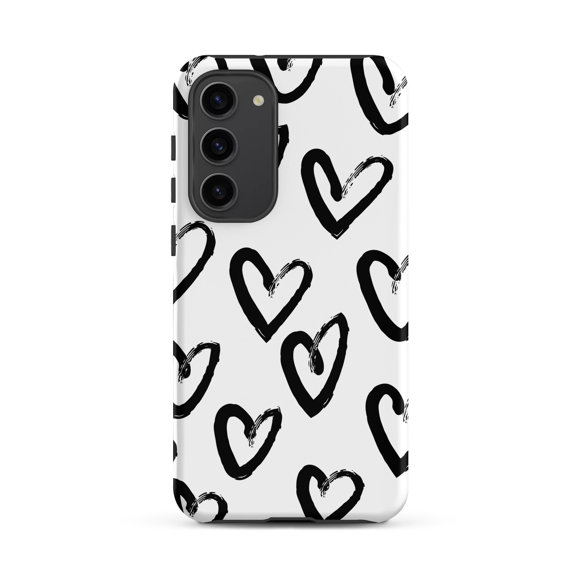 Black Ink Heart - Tough Galaxy Case - Image 14