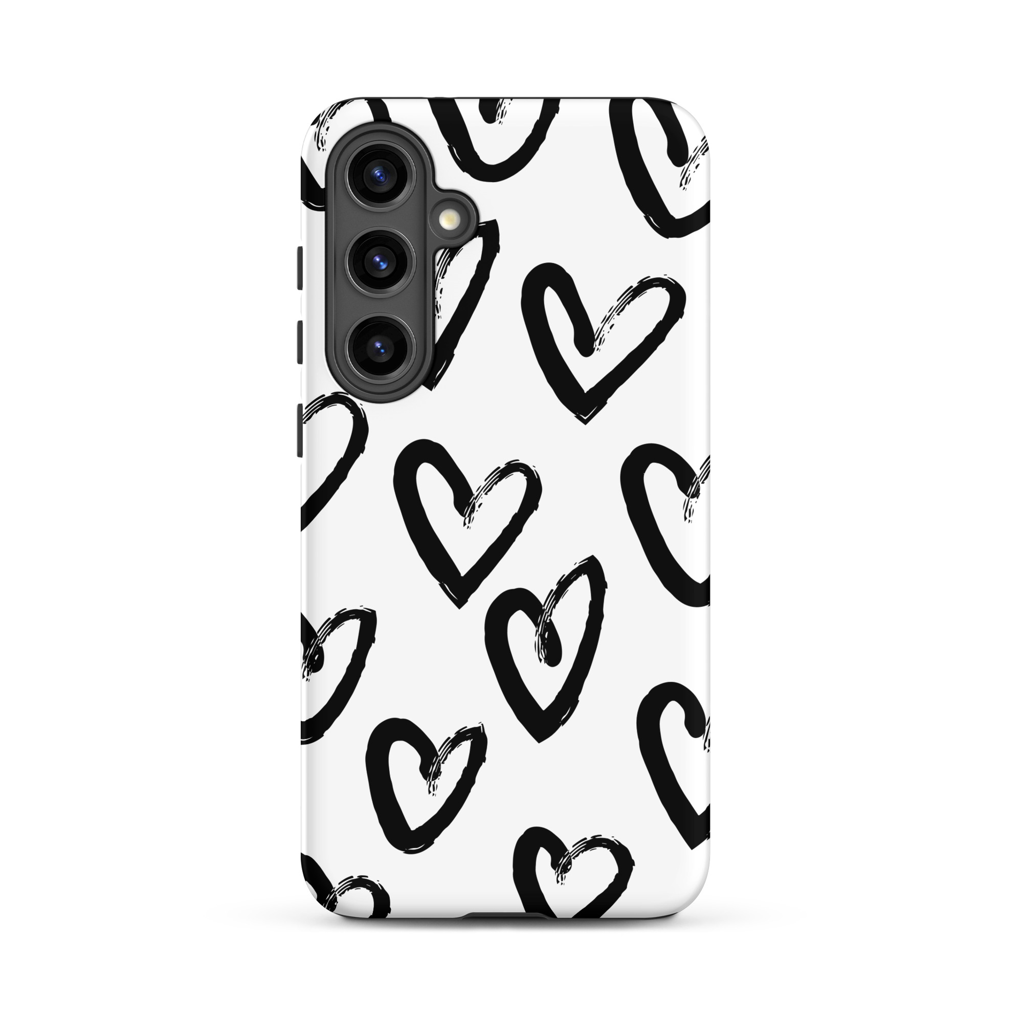 Black Ink Heart - Tough Galaxy Case - Image 17