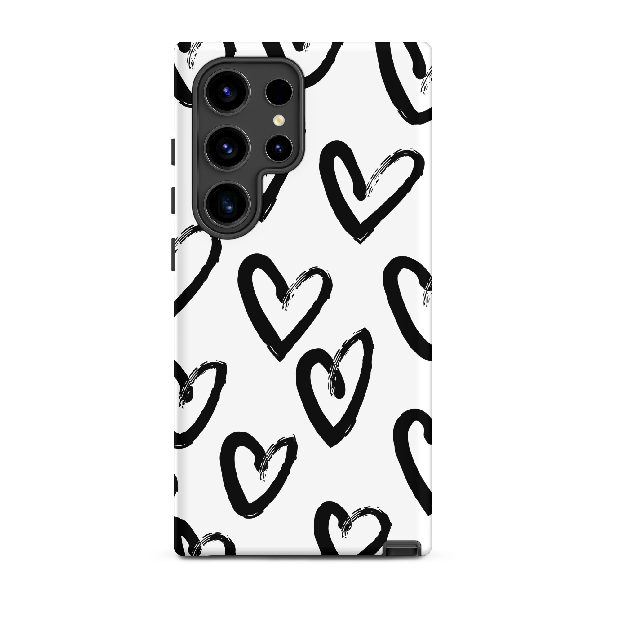 Black Ink Heart - Tough Galaxy Case - Image 18