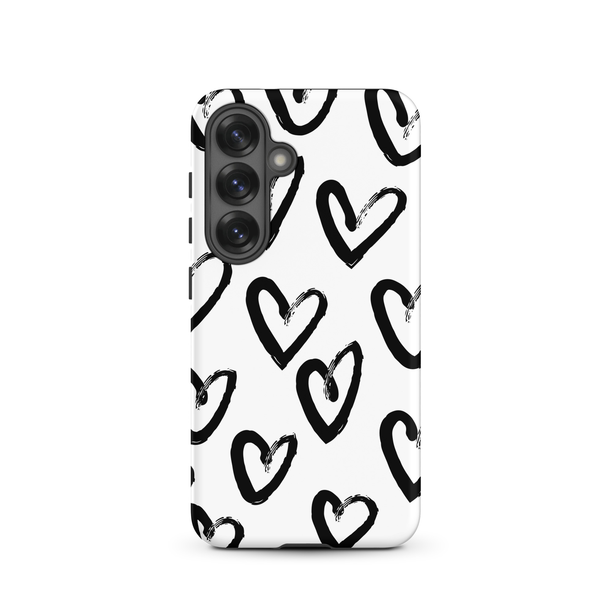 Black Ink Heart - Tough Galaxy Case - Image 19