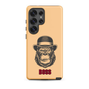 "BOSS" + Capped Monkey - Tough Galaxy Case