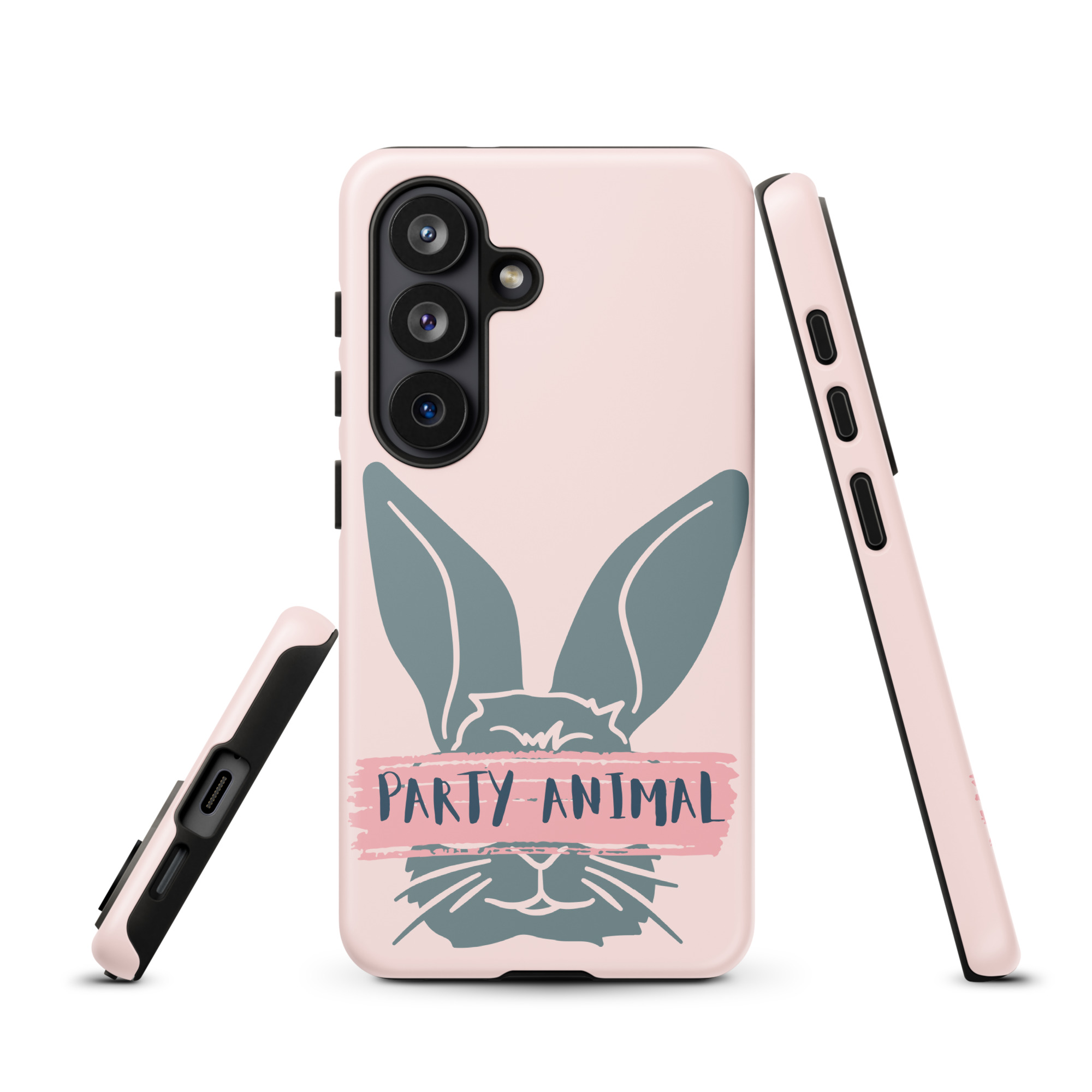 "PARTY ANIMAL" + Rabbit - Tough Galaxy Case - Image 22