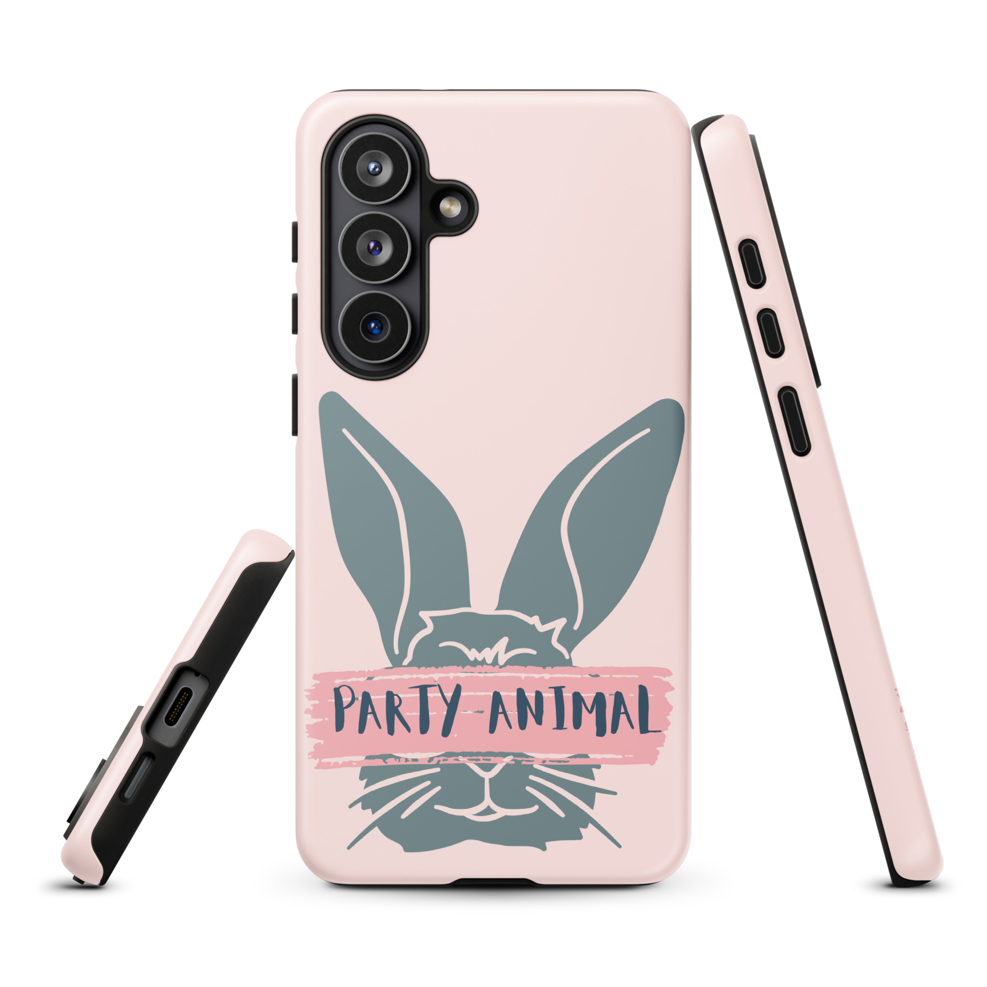"PARTY ANIMAL" + Rabbit - Tough Galaxy Case - Image 23