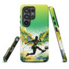 Brazil - Footballer with Wings - Tough Galaxy Case